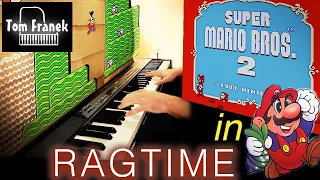 Super Mario Bros. 2 Overworld Theme in RAGTIME Piano! - Tom Franek (arrangement by GLASYS)