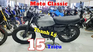 Moto Classic Cũ Giá Rẻ Kawasaki W175 , Suzuki GD110 , Legend 150, Brixton 150, SYM Wolf 125