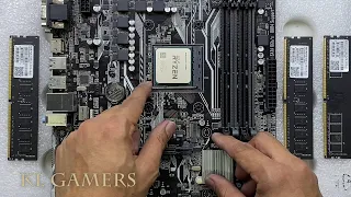 AMD Ryzen 5 2400G ASUS PRIME B350M-A PC Build