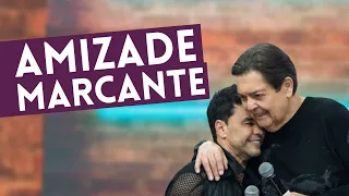 Zezé Di Camargo se declara para Faustão: “Nossa história se confunde”