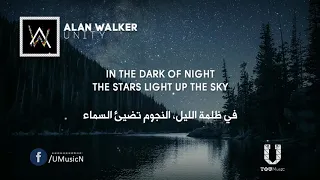 Alan Walker - unity (مترجمة) ft.w walkers