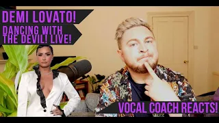 Vocal Coach Reacts! Demi Lovato! Dancing With The Devil! Live on TikTok!