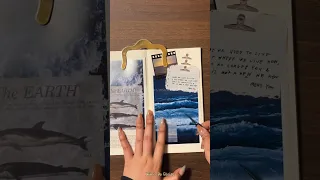 Ocean 🌊 #asmr #journaling #scrapbook #aesthetic #scrapbooking #bulletjournal #dayinmylife #bujo