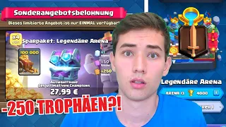 SCHLIMMSTER BUG! 😨 BESTE TRUHE + 4000 TROPHÄEN! 🏃‍♂️ | Speedrun Duell | Clash Royale deutsch