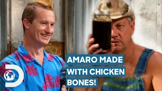 Chicken & Pork Bones Used In Medicinal Amaro Spirit! | Moonshiners: Master Distiller