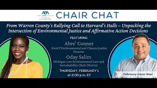 Chair Chat: Oday Salim & Abre' Conner