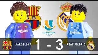 LEGO Final Supercopa 2017 BARCELONA - REAL MADRID Ida