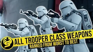 All Weapons Ranked from Worst to Best (2019) | STAR WARS Battlefront 2