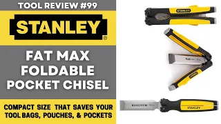 Stanley Fatmax 1" FOLDABLE Chisel - Protect Your Tool Bag, Pouches, & Pockets #tools #maintenance