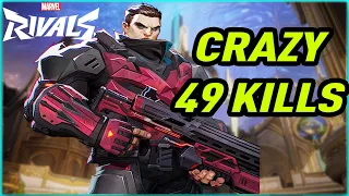 I went CRAZY 49 - 2 With Punisher In This INSANE Marvel Rivals Match | Full Gameplay #marvelrivals