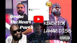 Drake The Heart Part 6 (Reaction) 🎼#drake #kendricklamar #diss #reaction #explore #fyp
