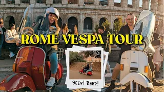 Rome Travel Vlog | Vespa Scooter Tour