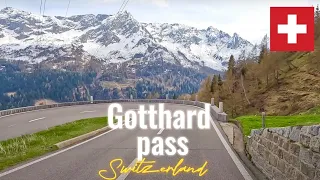 Driving in Switzerland in May 2023 from Gotthard pass to Giornico