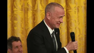 Tom Hanks, Rita Wilson and Joe Biden celebrate Greek Independence in the East Room