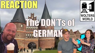 Visit Germany - The DON'Ts of Visiting Germany REACTION