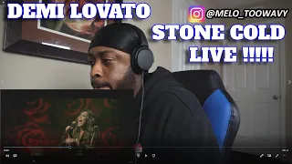 2 Reactions in 1 [Demi Lovato - Stone Cold Live] REACTION!!!!!!