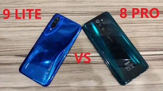 Сравнение Xiaomi Mi 9 Lite и Redmi Note 8 Pro