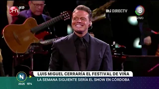 Luis Miguel confirmado en Viña del Mar