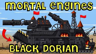 MORTAL ENGINES: THE REBELLIOUS BLACK DORIAN | Мультики про танки | Cartoons About Tanks