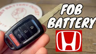 HONDA / CIVIC / ACCORD / HR-V / CR-V And More Remote Key Battery Change -  Key Fob Battery DIY