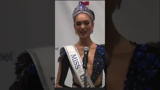 FILIPINO-AMERICAN MISS UNIVERSE 2022 R'BONNEY GABRIEL MISS USA 🇺🇸 #shorts #missuniverse2023