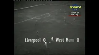 (7th January 1967) Match of the Day - Liverpool v West Ham United
