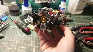 Mini V8 Engine with High Simulation Details - EngineDIY