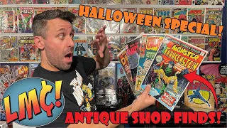 Hunting for “SPOOKY” COMICS at Three Local FLEA MARKETS!