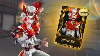 New Survivor Fire Investigator + (S) Skin “Spirit Fox” Gameplay Highlights | Identity V