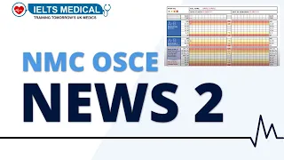 NMC OSCE NEWS CHARTS / NEWS 2 / National Early Warning Scoring System Explained / How to Chart OSCE