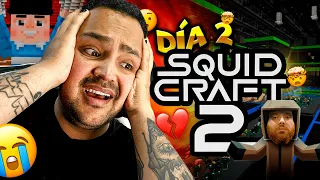 TODAS las MUERT3S en SQUID CRAFT GAMES DÍA 2 💀Y MEJORES MOMENTOS *REACCIÓN* | KEFFPLAY