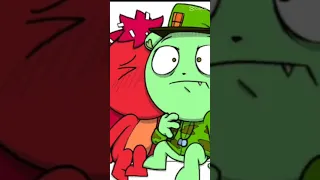 flippy x flaky edit💚❤💘😍💕💕/htf/ #happytreefriends#flippyxflaky#shorts#happytreefriends2022