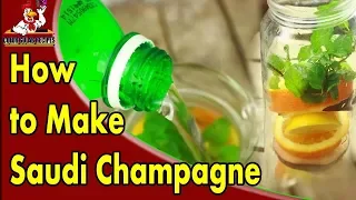 How to Make Saudi Champagne | saudi arabia food | arabic food | favourite drink in Saudi Arabia