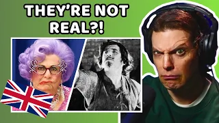 American Reacts to Top 10 Fictional Brits Everyone Thinks Are Real!