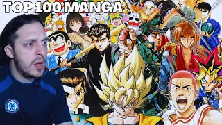 Reacting to the TOP 100 MANGA of ALL TIME