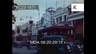 Early 1950s Jamaica - Kingston Streets, Hope Gardens, Buskers, Rio Grande