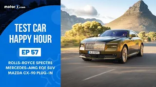 Motor1 Test Car Happy Hour #57: Rolls-Royce Spectre, Mercedes-AMG EQE SUV, Mazda CX-90 Plug-In