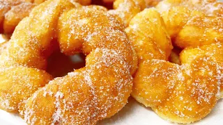 Домашние жареные пончики | Легкий рецепт пончиков | Donuts Recipe