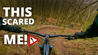 THE STEEPEST DOWNHILL TRACK I HAVE RIDDEN!