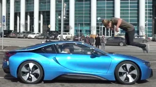 САЛЬТО ЧЕРЕЗ  BMW i8.Подготовка...нервы...