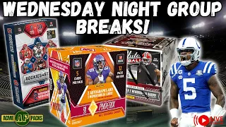 WEDNESDAY NIGHT BREAKS! 2023 Football Group Breaks!  Phoenix, Absolute, & More! PART 2