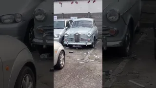 I spotted 2 Abandoned cars a ROYALENFIELD and a VW Golf mrk 2