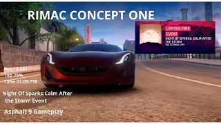 Asphalt 9 Rimac Concept One Test Drive