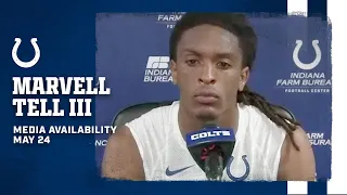 Marvell Tell III Media Availability | 2021 Colts OTAs