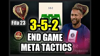 *Elite!🤯 Best 3-5-2 Custom Tactics  to attack & control your opponent in Fifa 23!