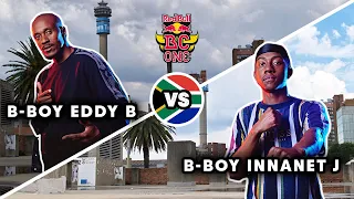 B-Boy Eddy B vs B-Boy Innanet J |  Red Bull BC One Cypher Johannesburg 2021 | South Africa