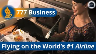 Is this the World's Best Airline? Singapore Airlines 777-300ER Business Class Review (JFK-FRA) in 4K