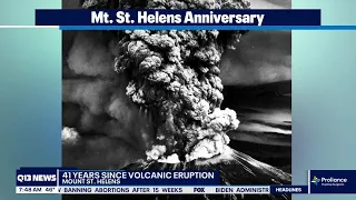 The eruption of Mt. St. Helens