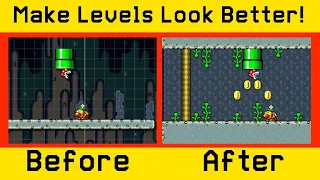 How To Make Your Levels Look BETTER In Super Mario Maker 2!