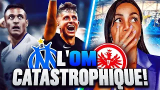 OM EINTRACHT : AMBIANCE DE FOLIE MAIS MATCH CATASTROPHIQUE !